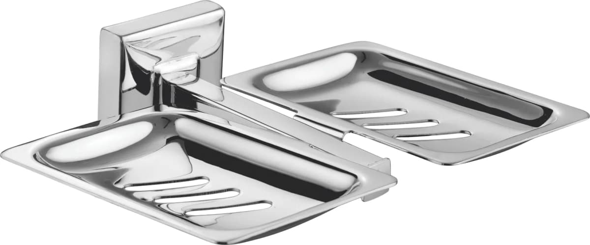 Quadra Double Soap Dish